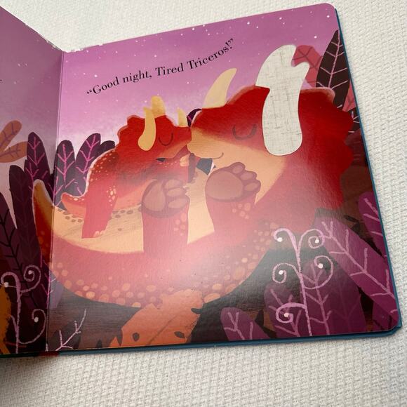Board book Night Night Dino-Snores touch and feel - Picture 5 of 8
